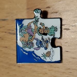 Disney Stitch Puzzle Pin
